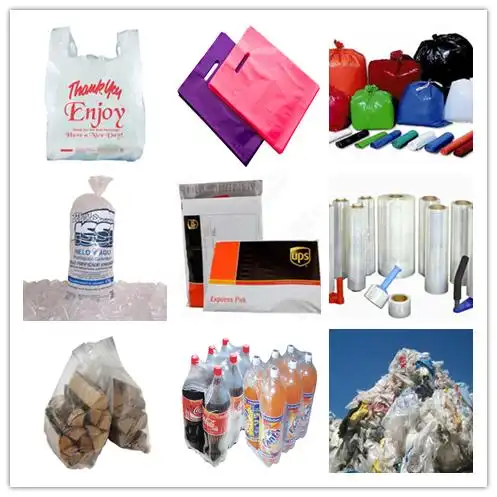 waste film for plastic recycling machine