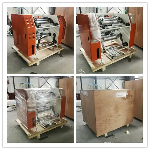 Stretch Film Rewinding Machine