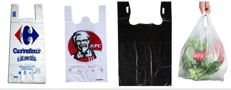 plastic T-shirt bag